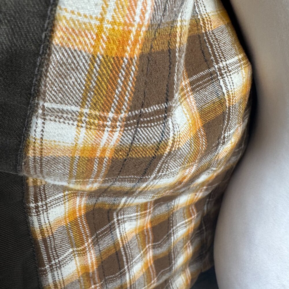Men Warm Jacket Barn Coat Kirra Brown Fleece Collar Flannel Lining 7 Pockets M - Picture 2 of 11